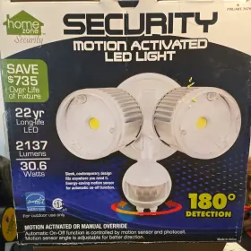 23420-86867 Home Zone Security Motion Activated Led Light 2 000 Lumens 180 Degree Detection