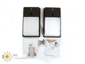 Wp17dfx0013w Home Zone Security 2-pack Led Wall Light Pack 5000k 1300 Lumens
