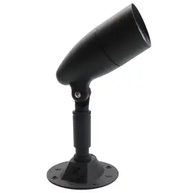 Led-flood-226-bk Homenhancements 3000k Led Black Small Hardwired Bullet Flood Light Outdoor Security Waterproof
