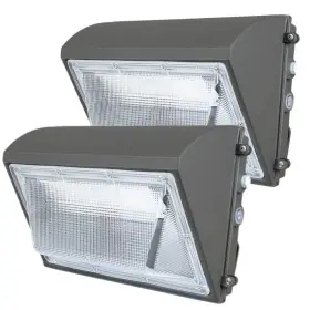 125w-wl-2p-b Honbei 800- Watt Equivalent Integrated Led Bronze Dusk To Dawn Wall Pack Light 5000k