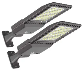 200w-am-2p-e Honbei 800-watt Equivalent Integrated Led Bronze Dusk To Dawn Arm Mount Area Light