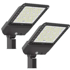 300w-sf-2p-a Honbei 1500-watt Equivalent Integrated Led Parking Lot Area Light 5000k