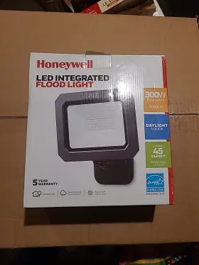 Honeywell 884617740968 New Opened Box 300 Watt Outdoor Led Flood Light
