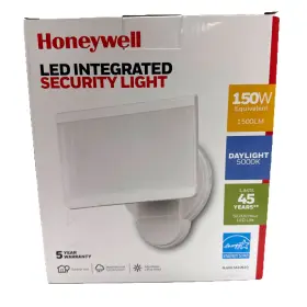 Honeywell 884617741064 Wall Led Light Security Outdoor Integrated Titanium Hardwire