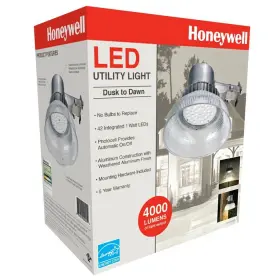 Ma0201-17 Honeywell Led Outdoor Dusk To Dawn Utility Light 4000 Lumens