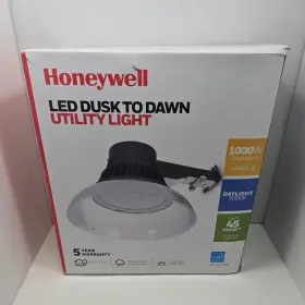 Ma100051-83ma Honeywell New Led Dusk To Dawn Utility Light 10000 Lumens 5000k Daylight