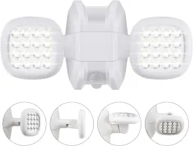 Honwell 313111135128 Motion Sensor Light Outdoor Battery Powered Outside Security Flood