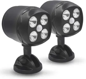 Ip65 Hotomely 313044946914 Outdoor Motion Sensor Light Battery Operated Waterproof Ultra Bri