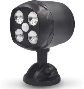 Ip65 Hotomely 711181964561 Outdoor Motion Sensor Light Battery Operated Waterproof Ultra Bright