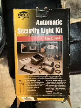 Hubbell 5818-6 Outdoor Light Kit - Spotlights Security Bell 2 Ez
