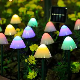 Hulppre 738564951437 Mushroom Small Multi-colored Set Of 15pcs Lights