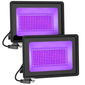 2bl200 Hwaysoul Black Lights Hway 200w Led Purple Flood Light With Plug 6ft Cabl