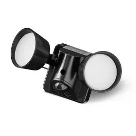 90-1491-25 Hyper Tough 2-head Led Direct Wire Motion Sensing Outdoor Security Light Black 120 Degree