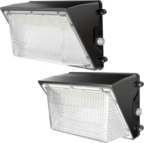 Hyperlite 313115110145 Led Wall Pack Light 150w Security Lights With Dusk-to-dawn Photo