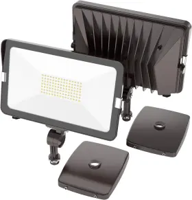 Hyperlite 744110427547 70w Flood Lights Outdoor 2 Pack Led Light With Knuckle Mount F