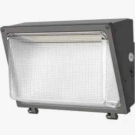 Hyperlite 744759245335 Led Wall Pack 120w 18000lm Glass Lens Exterior Light