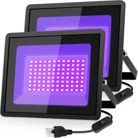 Ic-swzg100-2 Icreating 100w Led Black Lights Outdoor - High Power Strong Light Flood Wat