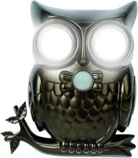 7mcw Ideaworks Night Light Decorative Led Motion Sensor Hooting Owl Box-open