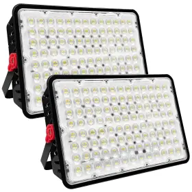 Chx006 Indmird 2 Pack 400w Led Outdoor Floodlight Exterior Flood Lights Stadium