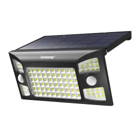 Us-002-13a Intelamp Solar Outdoor Lights Waterproof With Dual Foldable 1 Pack Black