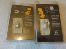 Bc8823 Intelectron 026365834203 Lot Of 2 - Motion Detector Indoor Light Switch Receiver Model Bc834 For