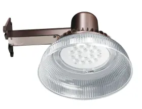 Ma0021 International Development Company Honeywell 1500 Lumen Led Barn Light Remington Bronze Finish
