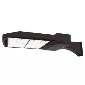 J&h Led 313096075044 1800-watt Equivalent Integrated Bronze Outdoor Commercial Area Light With Wa