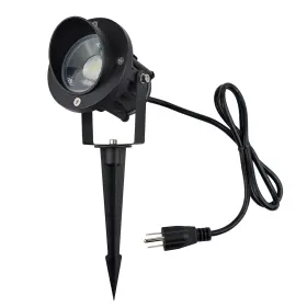 Ip65 J.lumi Fba 9809 Black Outdoor Flag Spotlight 800 Lumen Metal Light Fixture Waterproof 120v