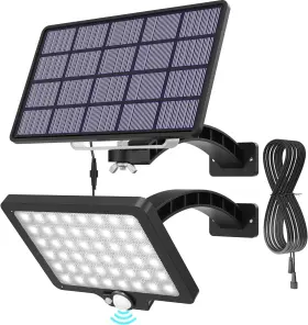 Jackyled756 Jackyled 313037849840 Solar Security Light With Motion Sensor 1000 Lumen 48 Led Ip65 Waterp