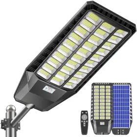 Jazava 692878061339 480000 Lumens 4800-watt 240-degree Black Motion Sensing Dusk To Dawn Integrated