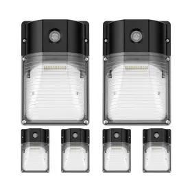 L231030-6 Jc-lgl 30w Led Wall Pack Light With Dusk To Dawn Sensor 3600lm 5000k Daylight 120