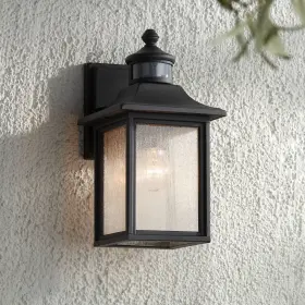 Jf-1708012-sm John Timberland Moray Bay Mission Outdoor Wall Light Fixture Black Dusk To Dawn 11 1/2 Inch Exterior