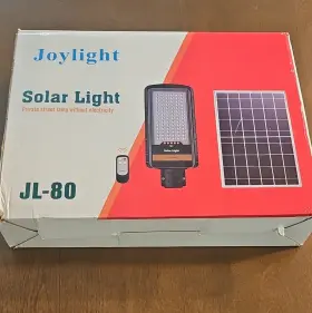 Jl-80 Joylight Solar Led Outdoor Light Remote Control Ip67 Black