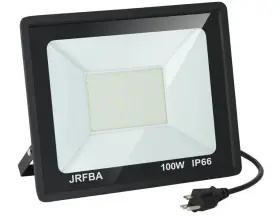 A-100w Jrbfa 756197742505 100w Led Flood Lights Outdoor 10000lm Work Light