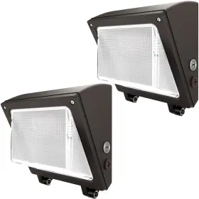 14-wpgl-075-456kpp-2167 Jtt Led Wall Pack Lights Outdoor With Dusk To Dawn Photocell Selectable 75w/