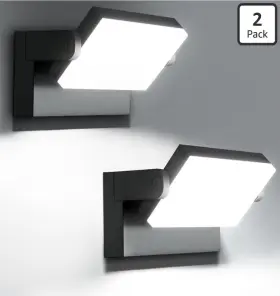 Ku1361b Juyace 60w Led Wall Pack Lights Hardwired Outdoor Flood Security Lighting 2
