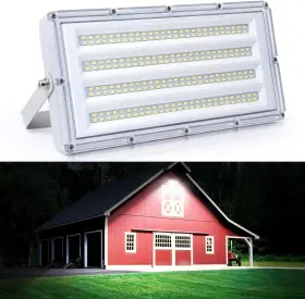 Avusfl-01 Karjoefar Led Flood Lights Outdoor 100w 10000 Lm Security With Plug Outsi