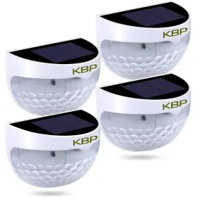 Kbp 738920930786 Solar Fence Lights Outdoor Decorative Garden Waterproof Wall Light