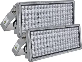 100w Kekeou 617748861413 Led Flood Light 2 Pack Outdoor 2pack 2white