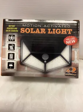 70734 Kentucky Tactial Supply Tactical Motion Actavted Solar Wall Mount Led Security Light