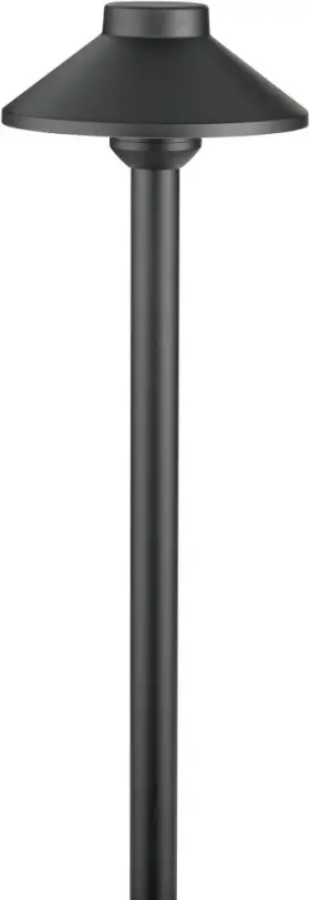 Kichler Lighting 783927055789 15505bkb 1 Light Stepped Dome Path Light-19.25 Inch Tall And