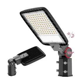 Kf-pkl03-150w-sfm-1p Kifflux Led Parking Lot Lights Outdoor Pole Mount 150w Shoebox Light With Dusk T