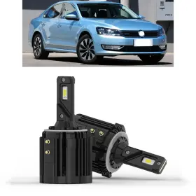 G2pro Kitocartop Led Headlight Bulbs 90w 9000lm 6000k Fit For 2012-2018 Volkswagen Passat Golf