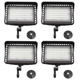 Koaoeirs 313052944971 150-watt 18000-lumen Bronze Outdoor Integrated Led Flood Light With Adjustable K