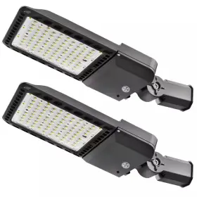 300w Koaoeirs 445053721701 1500-watt Equivalent Integrated Led Bronze Parking Lot Area Light 5000k Sli