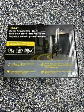 Ver.1000us1 Koda Motion Activated Led Flood Light 4200 Lumens Outdoor Adjustable