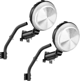 Kondras 313088388312 2-pack 24000lm Led Barn Lights Dusk To Dawn 150w Outdoor Lighting Ip66 Waterpro