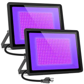 Bl500w Krhnb Black Lights 500w Led Flood Light With Plug 6ft Cable For