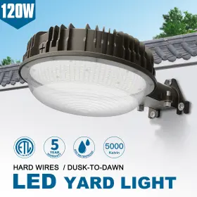Kukuppo Ng-sp-120w-508px-br 120 Watt Led Yard Light With Dusk To Dawn Outdoor Backyard Garden Scecurity Lamp