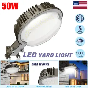 Ng-sp-50w-508px-br Kukuppo 50w Led Barn Light Dusk To Dawn Garden Backyard Security Floodlight Waterproof